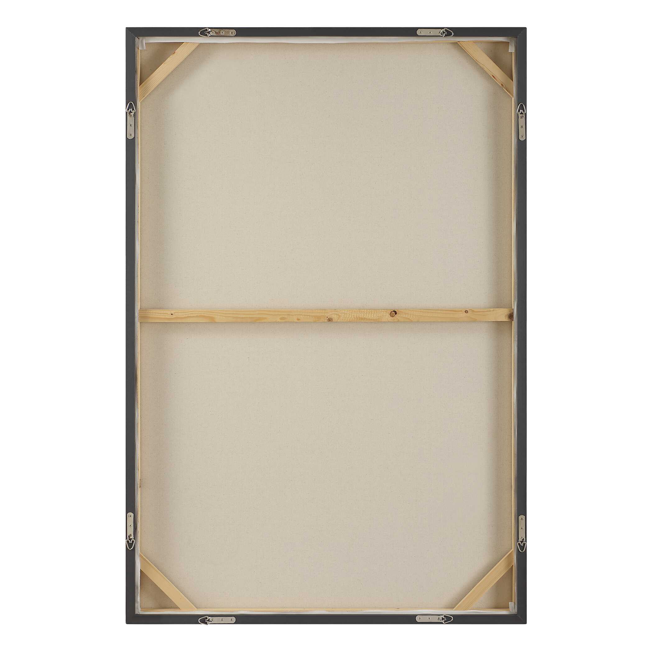 Folding Time Framed Abstract Art, Painting by Uttermost, 40" width x 60" height x 2" depth View 6