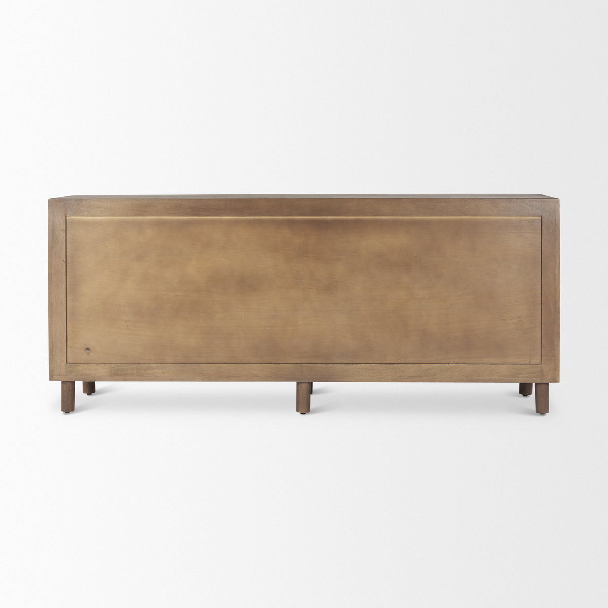 Astrid 71L x 17W x 30.3H Medium Brown Solid Wood 6 Drawer Sideboard, Sideboards & Buffet by Mercana, 71" length x 17" width x 30.25" height View 7