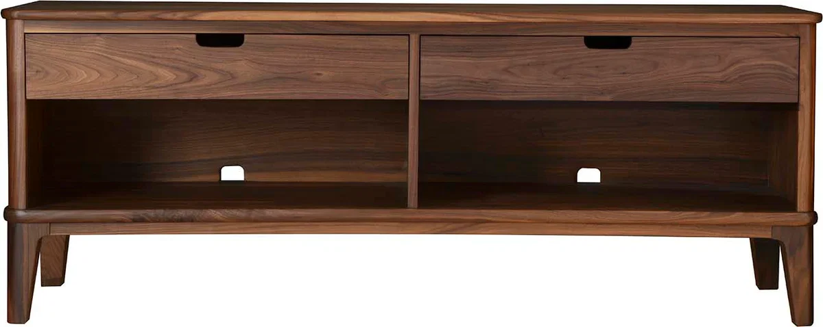 Walnut Grove Entertainment Console, Media Console by Stickley, 63" width x 24" height x 18" depth View 2