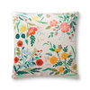 Rifle Paper Co. x Loloi No Name Pillow, Decorative Pillow, 22" length x 22" width thumbnail 1