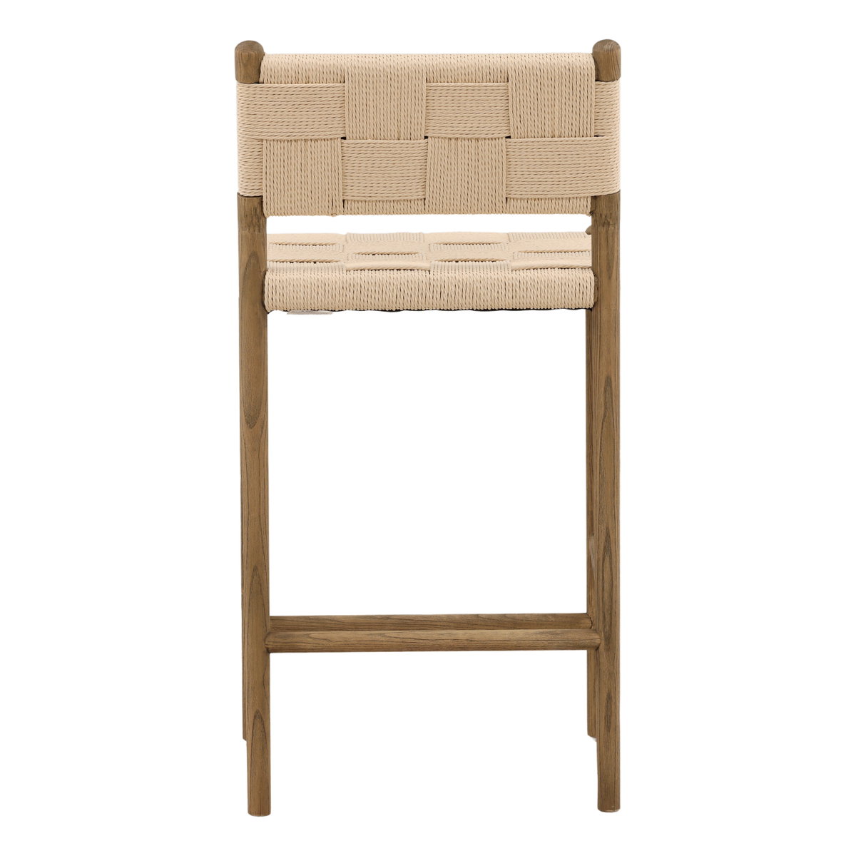 Xiana Counter Stool Natural, Counter & Bar Stool by Dovetail, 18.5" width x 37" height x 19.5" depth View 4