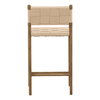 Xiana Counter Stool Natural, Counter & Bar Stool by Dovetail, 18.5" width x 37" height x 19.5" depth thumbnail 4