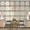 Misa Gold Square Mirrors Set/2, by Uttermost, 24" width x 24" height x 1.12" depth thumbnail 2