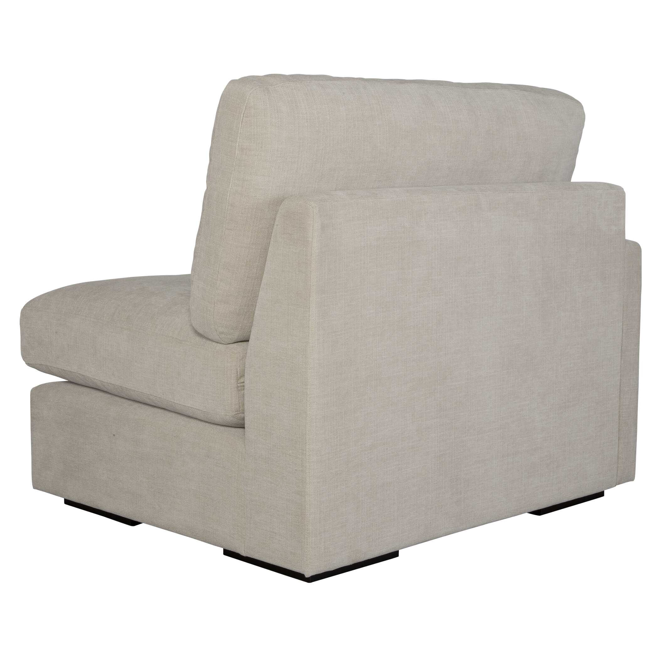 Refuge Sand Left Arm Facing Sofa, Furniture by Uttermost, 43.25" width x 30" height x 37.5" depth View 8