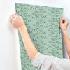 Climbing Vine Soft Teal Wallpaper 5 Climbing Vine Soft Teal Wallpaper thumbnail 5