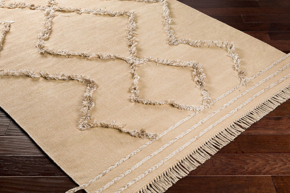 Palo Alto Handmade Rug, by Surya, 1'6" length x 1'6" width