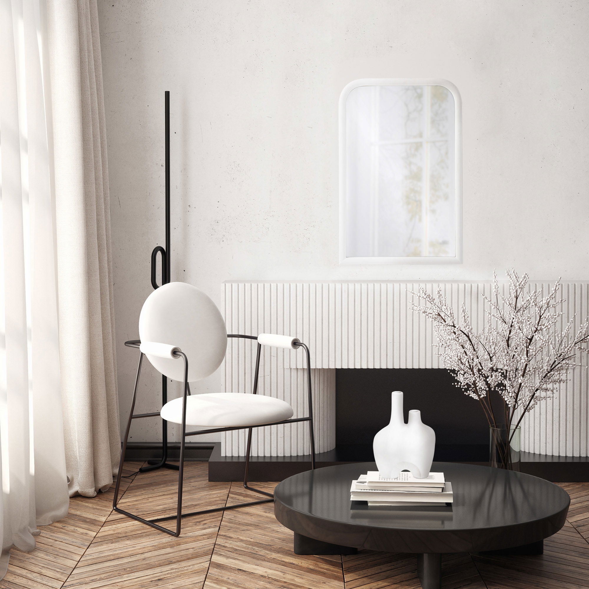Colima Wall Mirror large image 