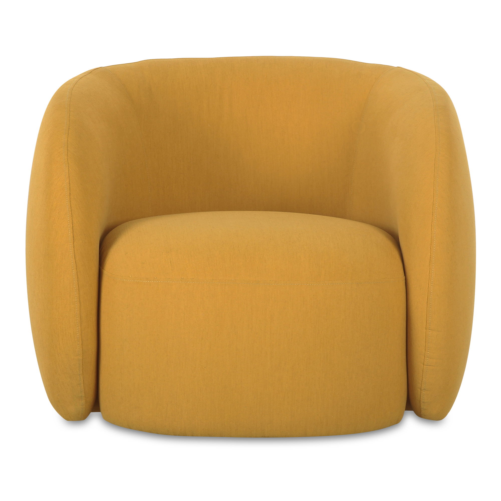 Rae Outdoor Accent Chair Deep Yellow large image 