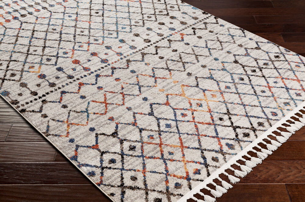 Blackburn Machine Woven Rug, by Surya, 1'6" length x 1'6" width