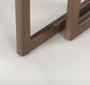 Grier Set of 2 Medium Brown Solid Wood with Cane Nesting Accent Tables thumbnail 10