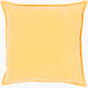 Cotton Velvet Lumbar Pillow Down, Decorative Pillow by Surya, 13" length x 19" width thumbnail