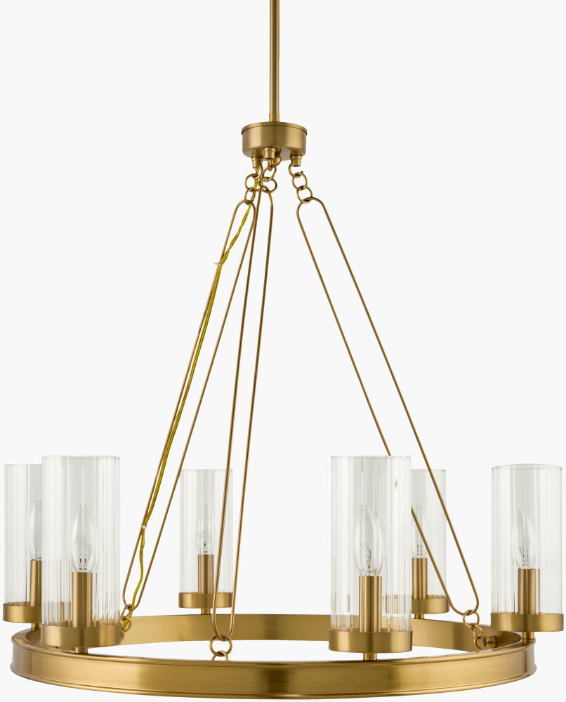 Motovun Chandelier, by Surya, 27" length x 27" width x 27" height