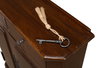 Austrian Hall Cabinet  Walnut, by Sarreid, 7" length x 2'2" width x 2'11" height thumbnail 5
