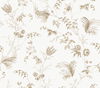 Floral Lace Taupe Wallpaper thumbnail 0