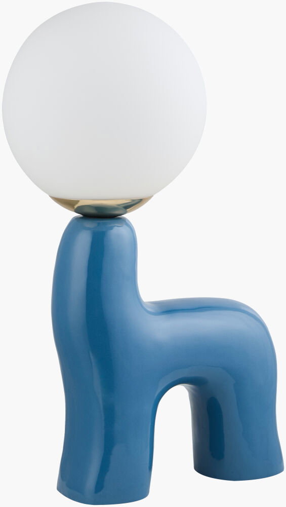 Opal Accent Table Lamp, by Surya, 7" width x 17" height