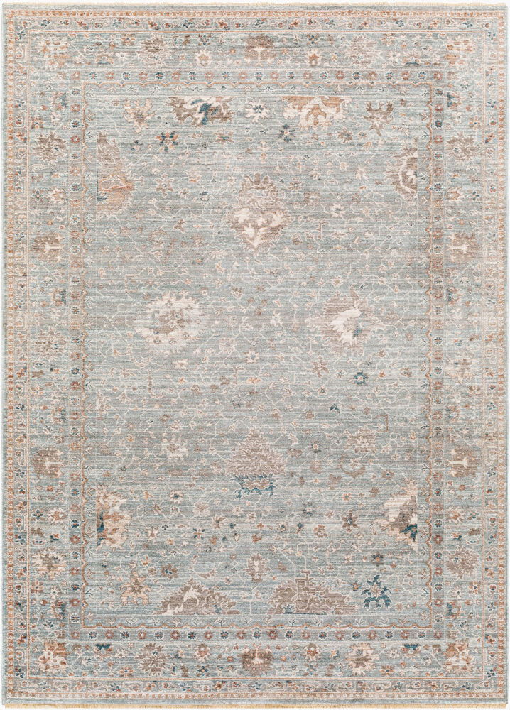 Carlisle Machine Woven Rug, by Surya, 1'3.75" length x 1'3.75" width