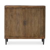 Pinstripe Tambour 2 Door Cabinet, Furniture by Uttermost, 36" width x 34.25" height x 14" depth thumbnail 1