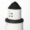 Abner (Large) 4L x 4W White Wooden Coastal Lighthouse, Decorative Object by Mercana, 3.86" length x 3.86" width x 13.39" height thumbnail 6