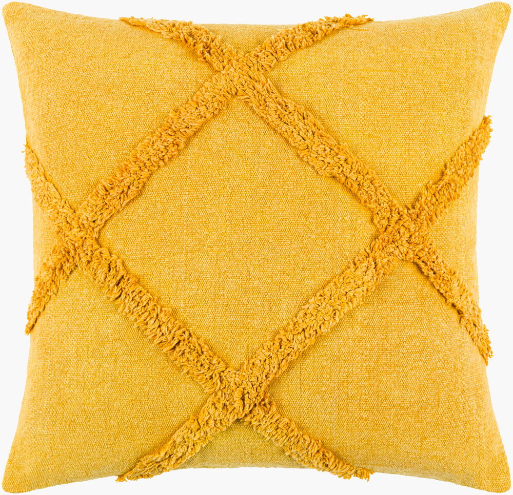 Sarah Accent Pillow, Decorative Pillow by Surya, 18" length x 18" width