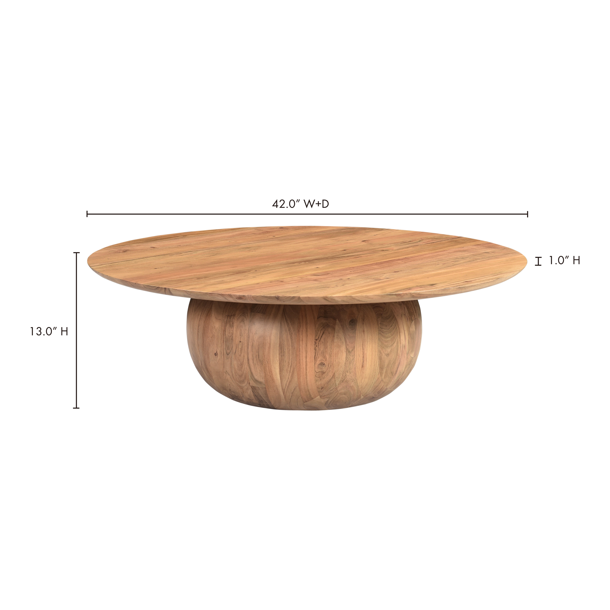 Bradbury Large Coffee Table Natural large image 