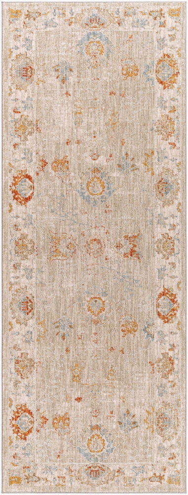 Avant Garde Machine Woven Rug, by Surya, 7'2.61" length x 2'7.5" width