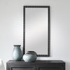 Dandridge Black Industrial Mirror, by Uttermost, 22" width x 42" height x 1" depth thumbnail 2