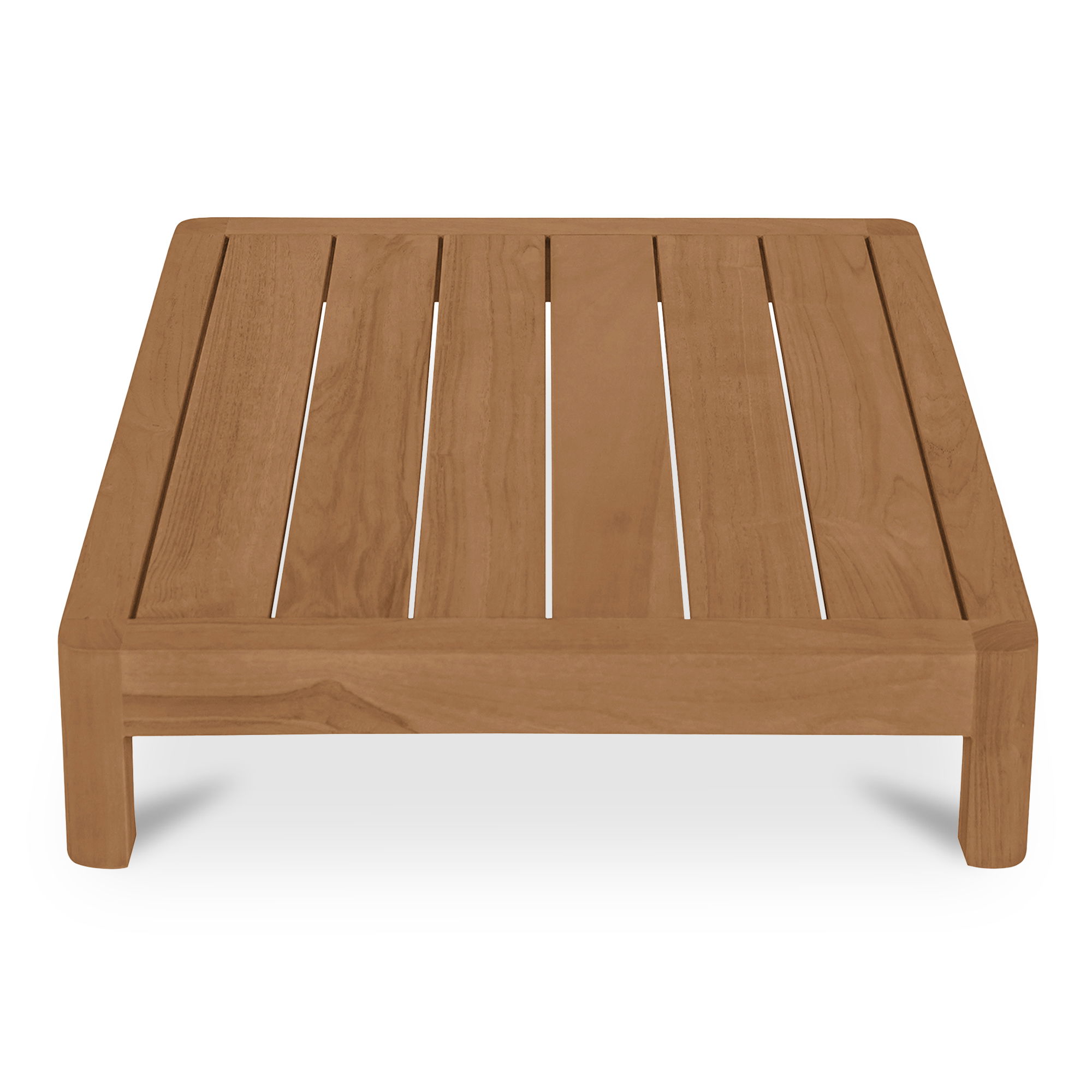 Enzo Outdoor Side Table Natural, Side & End Table by Moe's Home, 35.43" width x 7.09" height x 27.95" depth View 2