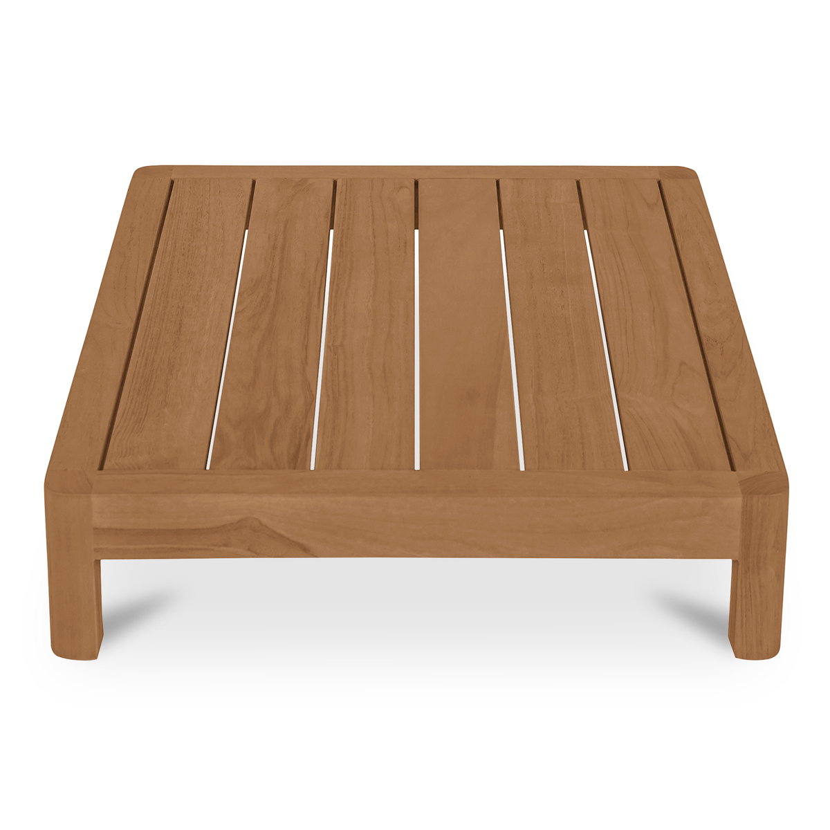 Enzo Outdoor Side Table Natural, Side & End Table by Moe's Home, 35.43" width x 7.09" height x 27.95" depth View 2
