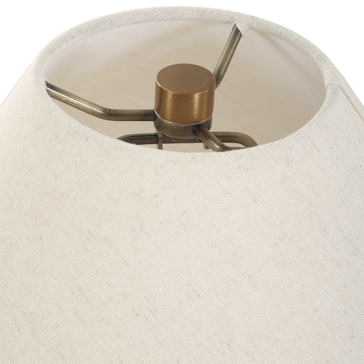Montagu Dark Brown Table Lamp, by Uttermost, 18" width x 23.5" height x 18" depth View 7
