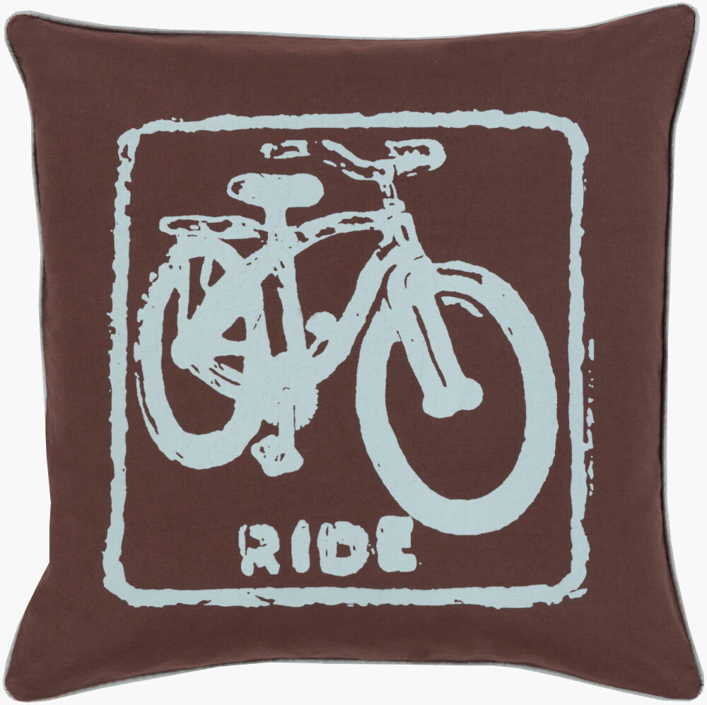 Big Kid Blocks Accent Pillow, Decorative Pillow by Surya, 18" length x 18" width