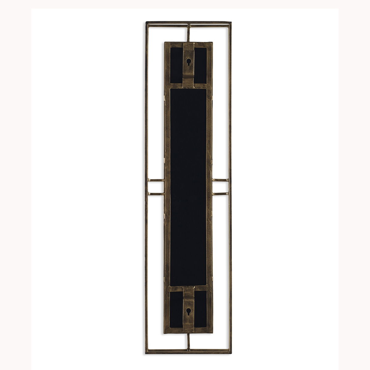 Rutledge Gold Mirrors Set/2, by Uttermost, 7.75" width x 30" height x 1.75" depth View 6