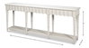 Chantal Console Table Antique White, by Sarreid, 1'6" length x 7'9" width x 3' height thumbnail 13