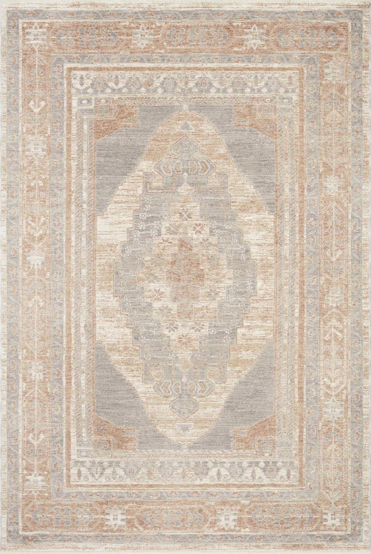 Magnolia Home by Joanna Gaines x Loloi Carlisle Rug, 1'6" length x 1'6" width View 1