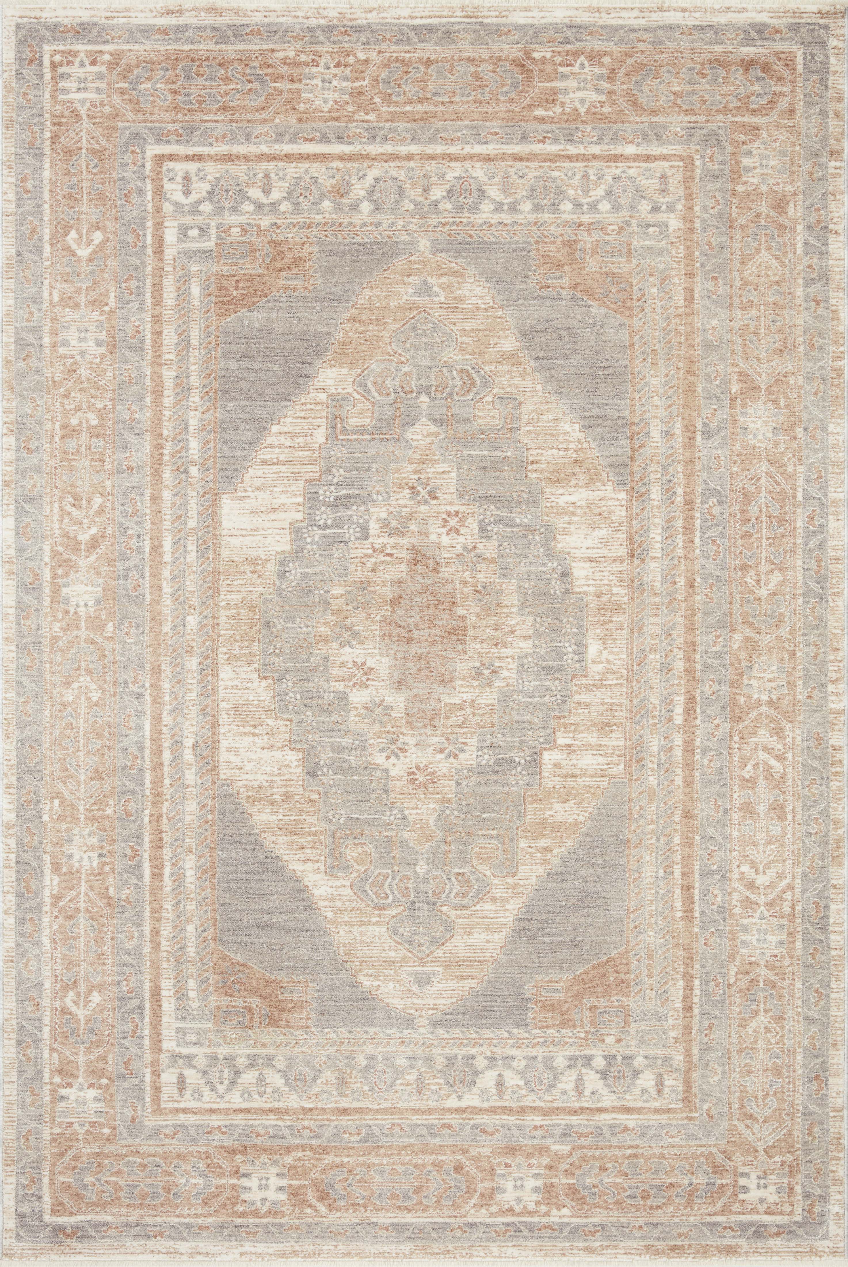 Magnolia Home by Joanna Gaines x Loloi Carlisle Rug, 5'3" length x 5'3" width