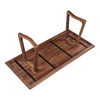 Silas Dining Table Walnut Brown thumbnail 3