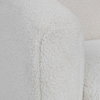 Teddy White Shearling Accent Chair, by Uttermost, 32" width x 35.5" height x 34.5" depth thumbnail 9