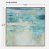 Blissful Hand Painted Abstract Art, by Uttermost, 42.75" width x 42.75" height x 2.25" depth thumbnail 3