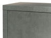 Blanco 4 Door Buffet, Stone Grey, Cabinets & Sideboard by Sarreid, 80" length x 18" width x 34" height thumbnail 5