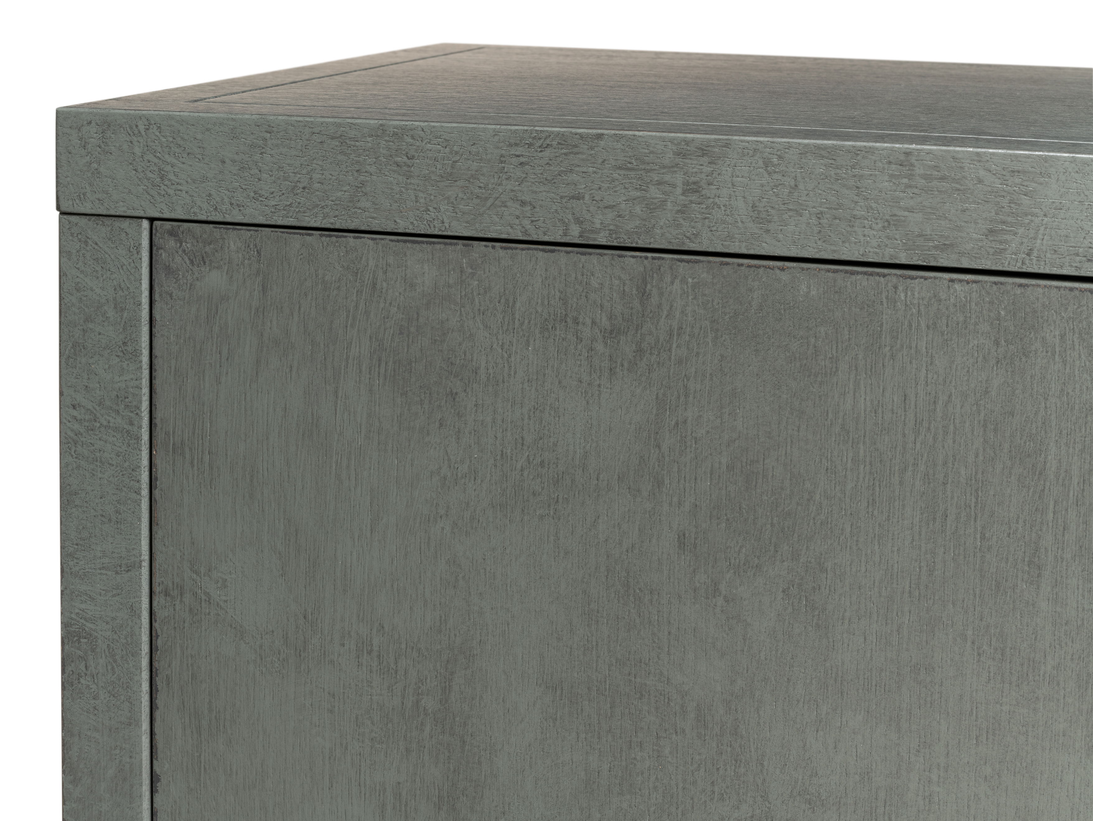 Blanco 4 Door Buffet, Stone Grey large image 