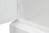 Center Media Base  Cortina White, by Sarreid, 1'8" length x 5'2" width x 3'1" height thumbnail 7