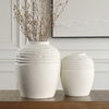 Luna Ridge White Ceramic Vases Set/2 thumbnail 1