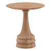 Meylin Side Table Light Natural, Side & End Table by Dovetail, 20" width x 22" height x 20" depth thumbnail 1