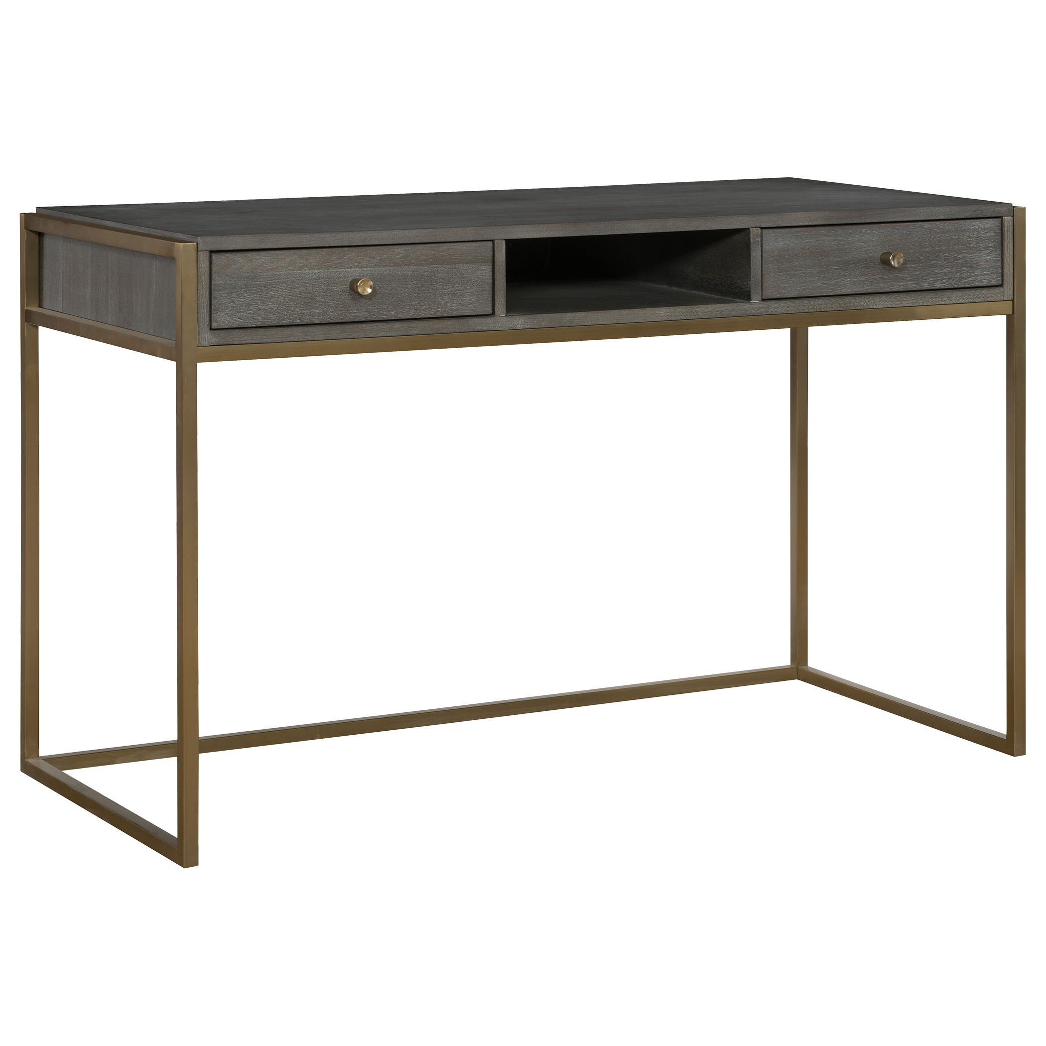 Taja Modern Writing Desk, Furniture by Uttermost, 48" width x 30" height x 22" depth View 1