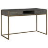 Taja Modern Writing Desk, Furniture by Uttermost, 48" width x 30" height x 22" depth thumbnail 1