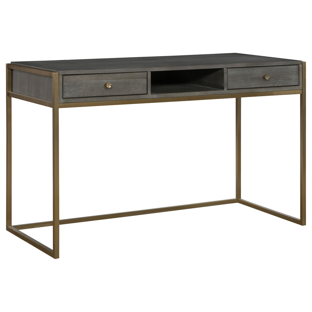 Taja Modern Writing Desk, by Uttermost, 48" width x 30" height x 22" depth View 1