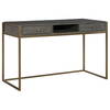Taja Modern Writing Desk, by Uttermost, 48" width x 30" height x 22" depth thumbnail 1