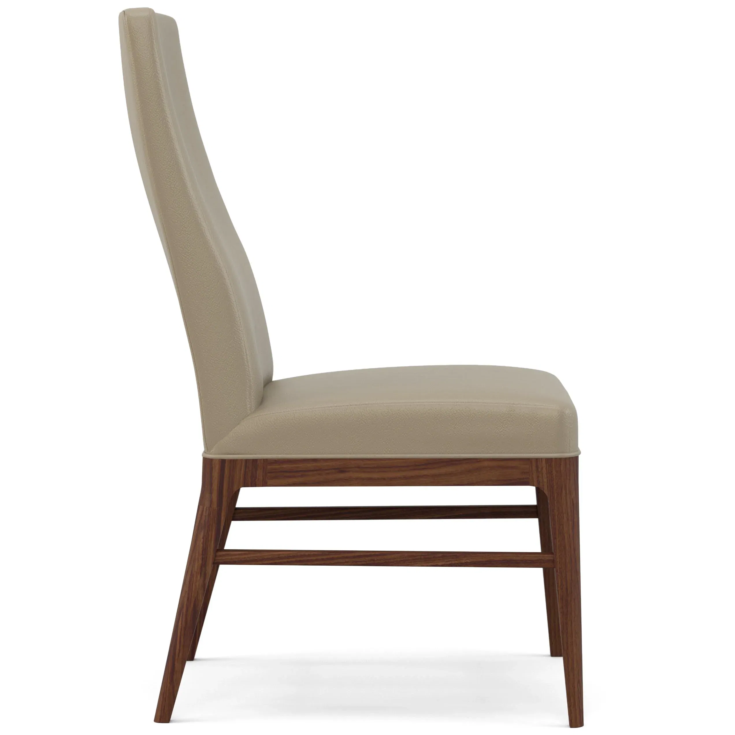 Walnut Grove Tall Upholstered Side Chair, Dining Chair by Stickley, 21" width x 38.5" height x 25.5" depth View 2