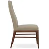 Walnut Grove Tall Upholstered Side Chair, Dining Chair by Stickley, 21" width x 38.5" height x 25.5" depth thumbnail 2