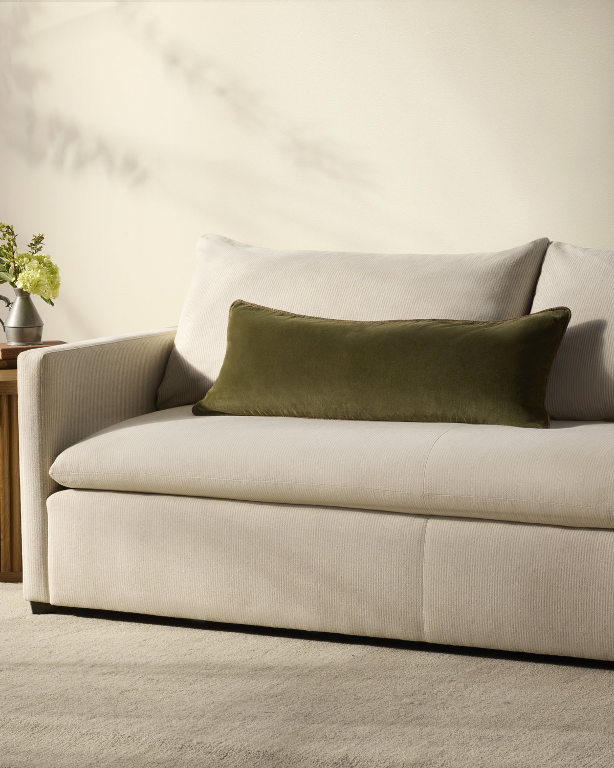 Chris Loves Julia x Loloi Liza, Decorative Pillow, 13" length x 35" width View 2