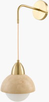 Marzia Wall Sconce, by Surya, 5" length x 5" width x 8" height thumbnail